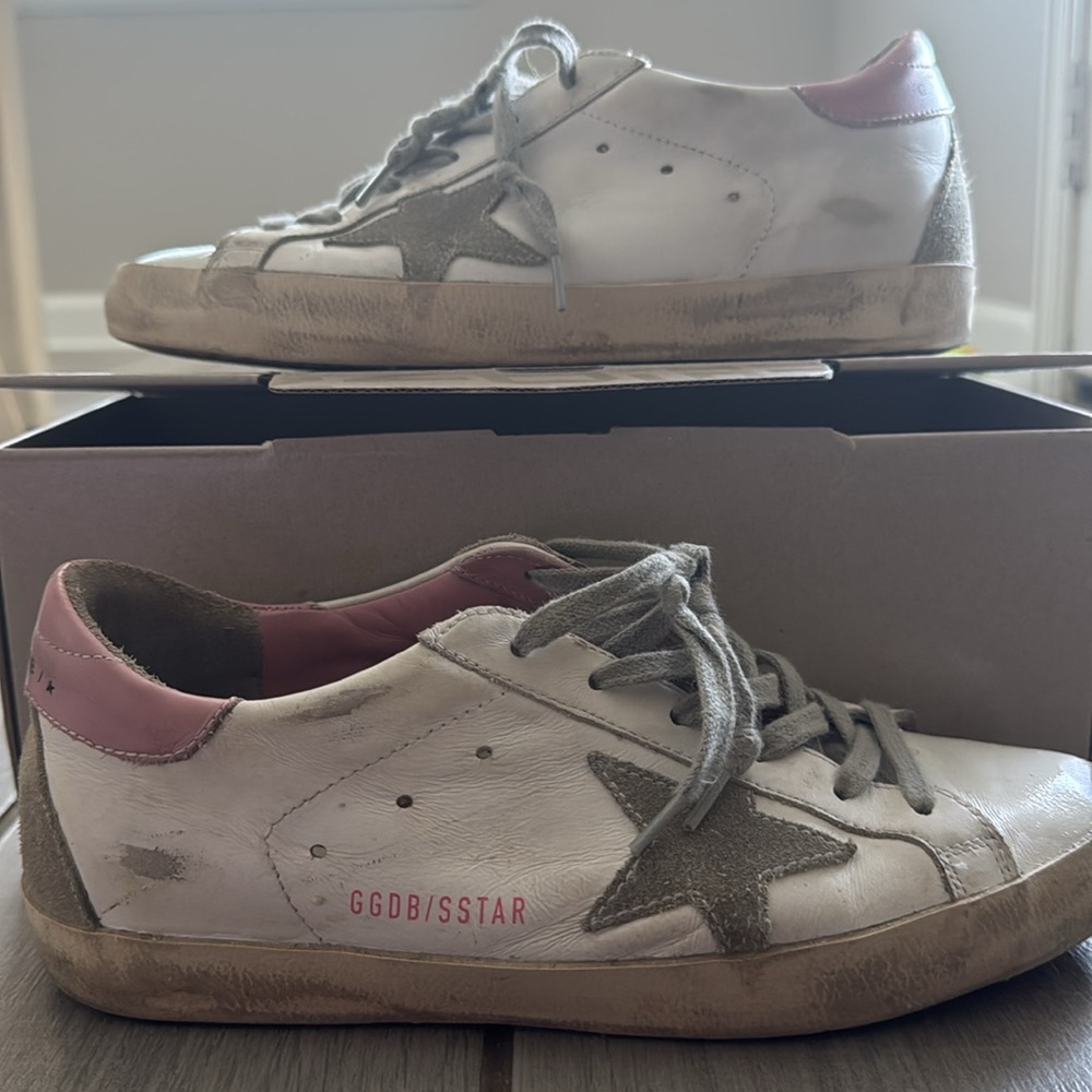 Golden Goose Superstar Low Top Sneakers